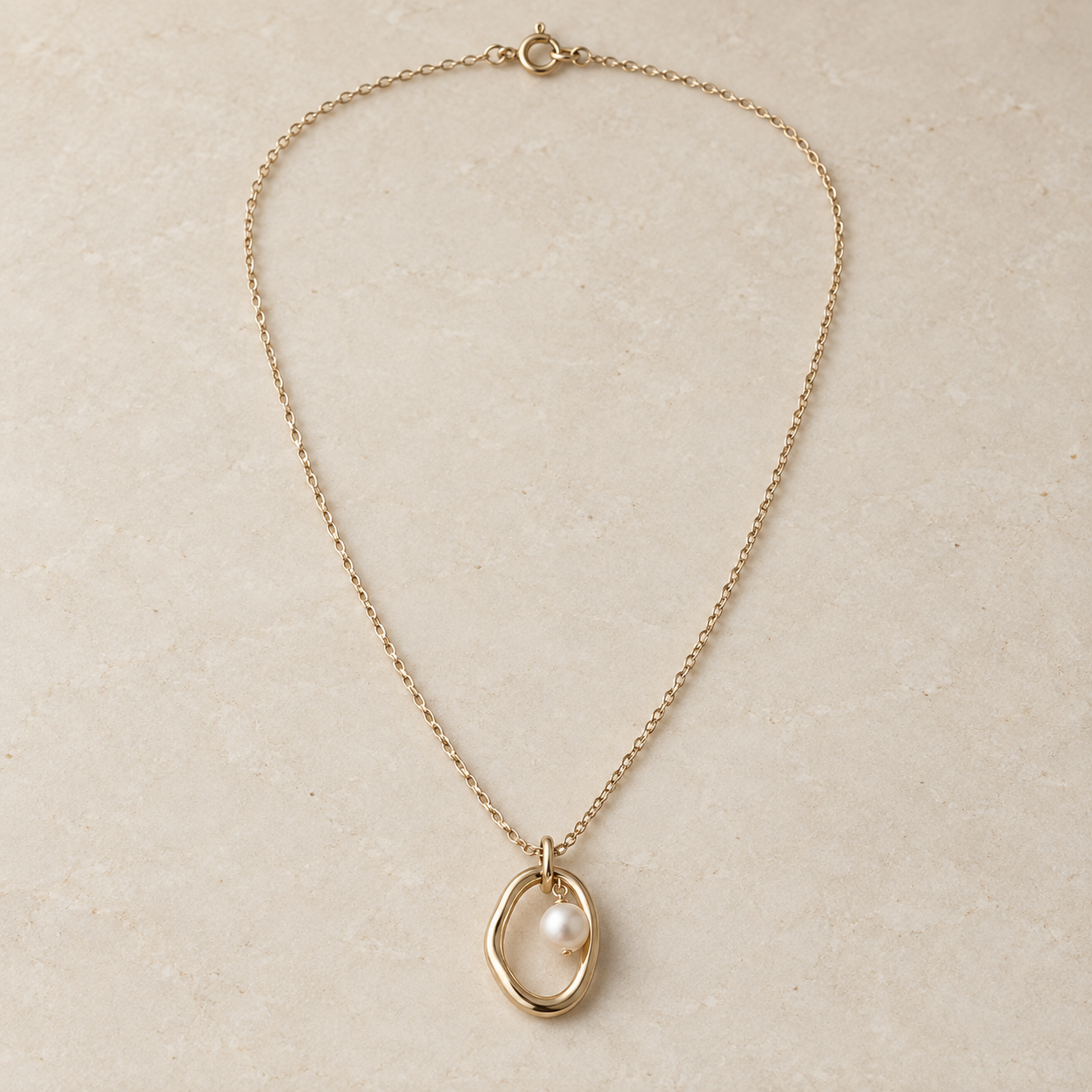 クーラン、Champagne Gold · Akoya Pearlのネックレス